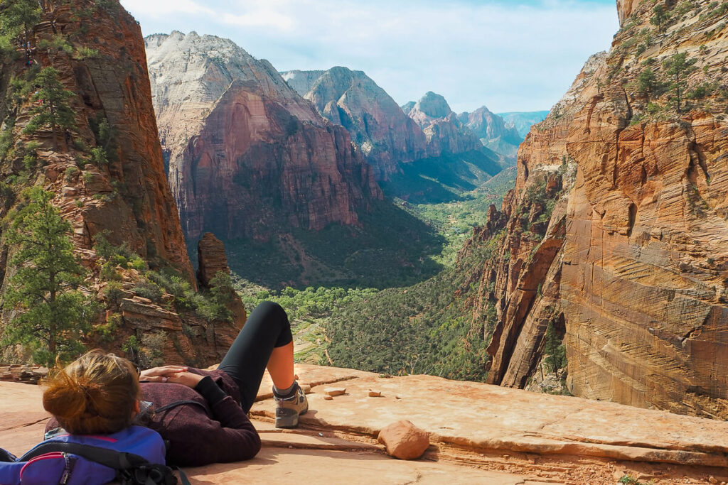 Views from Scout's Lookout in Zion National Park
